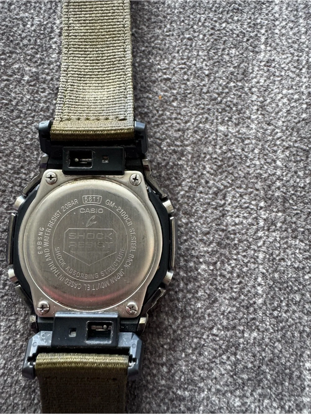 G-Shock rugged shock